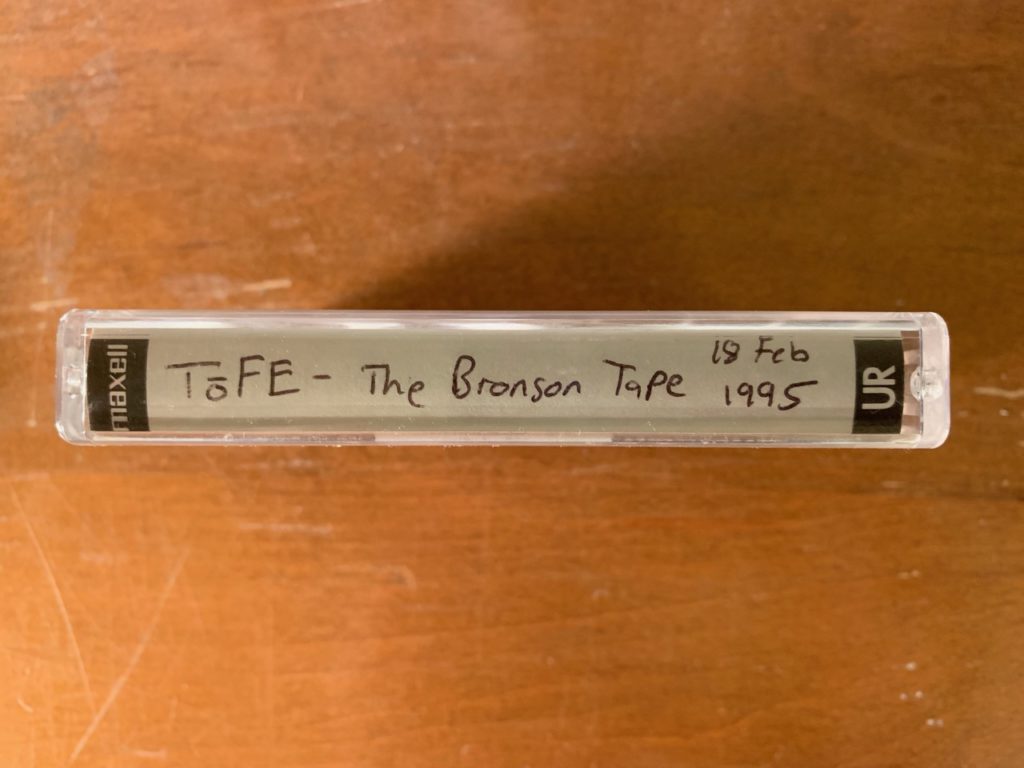 The Bronson Tape label