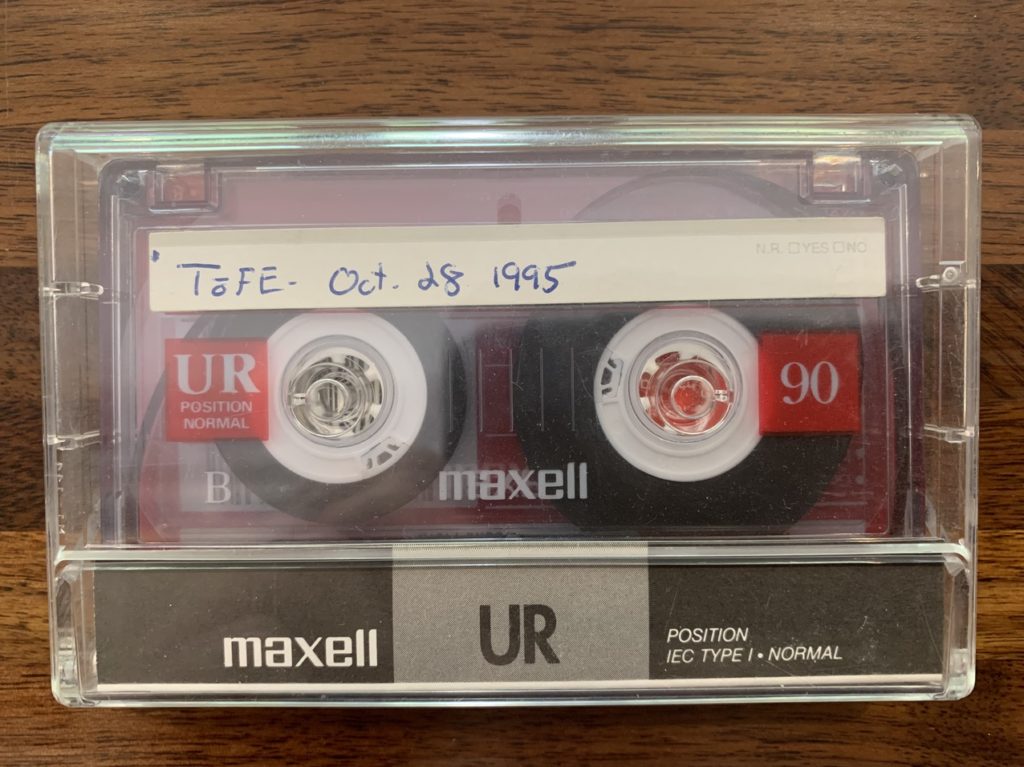 28 Oct 1995 Tape